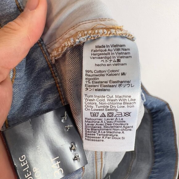 J.Crew $118 Tall wide-leg crop jean in all-day stretch Size T34 BX561 - Picture 11 of 12